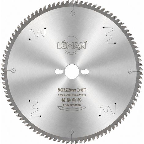 LEMAN Lame Scie Circulaire Expert Panneaux D300 Al30 mm 96T E364TP30096 TP (1/5)