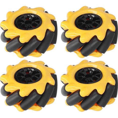 Roue de robot roue Mecanum roue omnidirectionnelle 48mm deux paires (1/4)