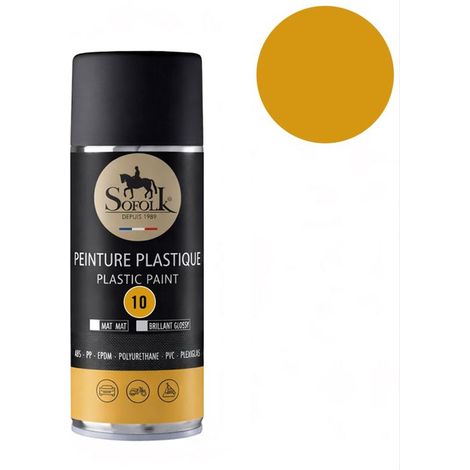 Pittura Plastica ad alta resistenza: interno ed esterno SOFOLK - 10-CARAMELLO OPACO - Aérosol 400ml (1/5)