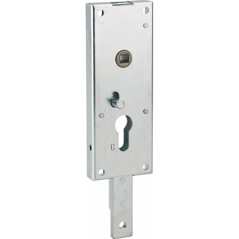 Thirard – Boîtier à cylindre carré 7mm – Point de condamnation bas – Acier pour porte basculante – Installation facile et sécurisée - MM 1 PT BAS