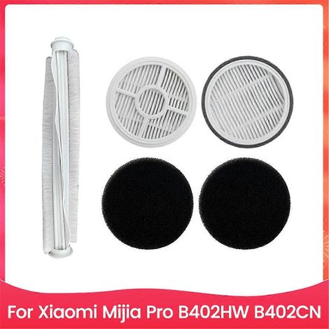 Kit de 5 brosses, filtres et éponges pour aspirateur anti-acariens Pro B402HW B402CN (1/4)
