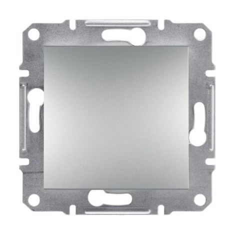Interrupteur unipolaire Asfora sans cadre en aluminium EPH0100161