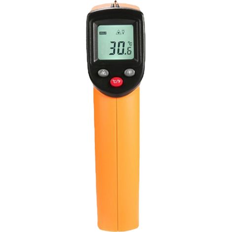 Hochpräzises, laserpositioniertes, berührungsloses, tragbares Infrarot-Thermometer (1/5)