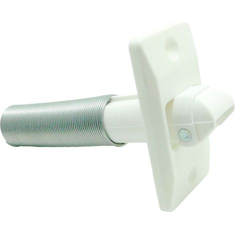 Guia cinta oscilante con muelle pr28 blanco, 75 x 40 mm (1/4)