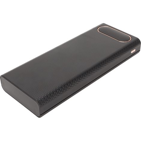 Boîtier pour 8 batteries 21700, sans soudure, kit de chargeur de batterie externe DIY, boîtier extérieur 22,5 W, charge rapide, noir (1/5)