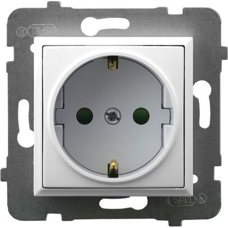 Elektrische Steckdose Ospel gp-1usp/m/00 Einbau 16 A