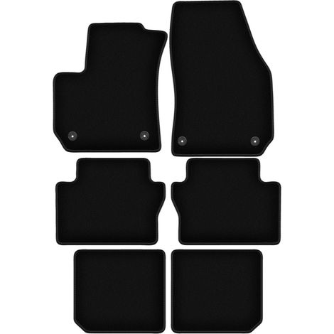 BASIC schwarze Veloursmatten für: Opel Zafira B Minivan (2005-2014) (1/5)