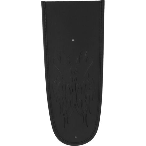 Protecteur De Garde-Boue - Cuir Artificiel - Pour Moto Harley XL 883 1200 48 - 368 X 142 Mm - Noir (1/5)