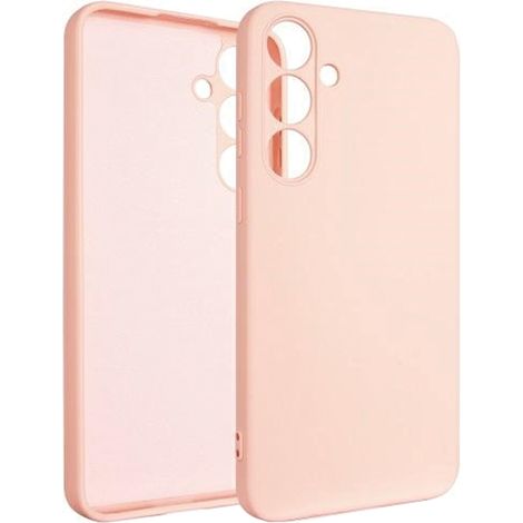 Custodia in silicone Beline per Samsung Galaxy S24 Plus, colore oro rosa. (1/5)