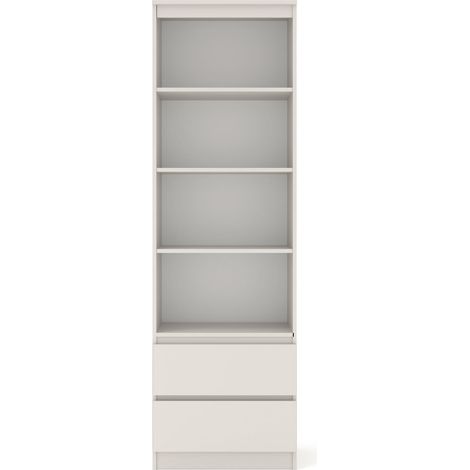 Armadio/colonna contenitore MAJA 60 cm – Cashmere (1 anta + 2 cassetti)