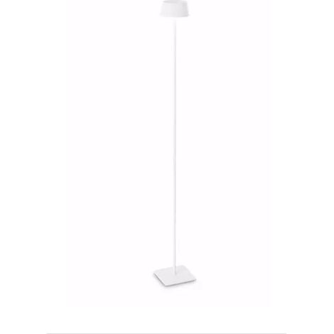Ideal Lux PURE Integrierte LED-Außenpollerleuchte Weiß 230Lm 3000K IP54 (1/2)