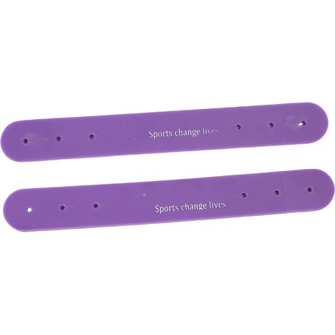1 paire de sangles d'éperons universelles, polyvalentes et réglables, bottes TPE pour équipement d'équitation, Violet (1/5)