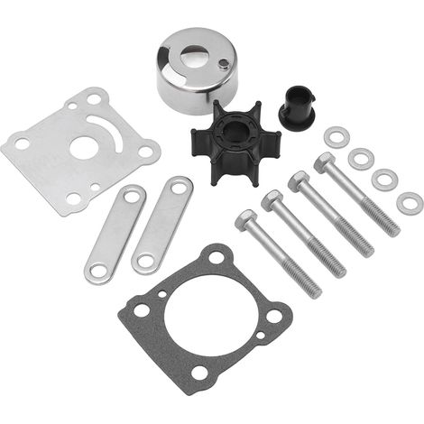 15-teiliger Reparatursatz für Wasserpumpenlaufrad 6G1-W0078-A1, kompatibel mit 6-8 PS 2-Takt-Außenbordmotoren, Dichtungssatz (1/5)