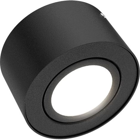 LED Aufbauleuchte Deckenlampe 5 W Reflektor schwenkbar Ø9cm Briloner