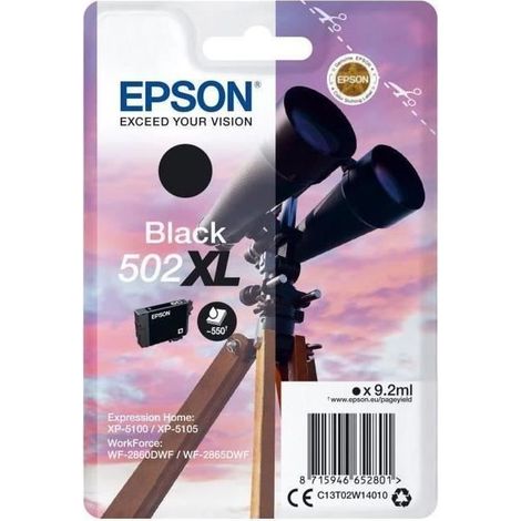Epson 502XL cartouche d'encre 1 pièce(s) Original Rendement élevé (XL) Noir (1/5)