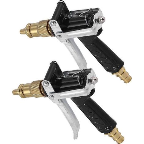 Copper Washing Sprayer Nozzle 2Pcs Useful High-Pressure For Car Washing And Dog Bathing With Rust-Proof Technology (1/5)