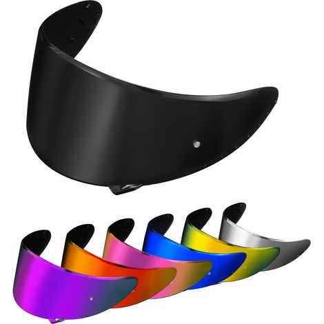 Helmet Visor for RF-SR RF-1200 Tinted Visor for X14 NXR Z7 CWR-1 RYD X-Spirit III, Replacement Accessories for Motorcycle UV Protection Visor (Nero) (1/5)