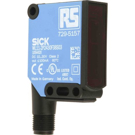 Capteur photoélectrique Rétroréfléchissant RS PRO, 150 mm 10 m, Bloc, IP67 ( Prix pour 1 ) (1/4)