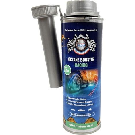 Additif - Octane booster racing - Augmente l'Indice D'Octane jusqu'à 4 points - ERC - 250ml (1/2)
