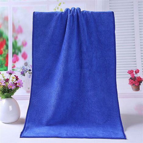 Serviette De Bain En Microfibre - 70 X 30 Cm - Absorbante Et Rapide Séchage - Pour Salle De Bain Gym Hôtel - 1 Pièce (1/4)