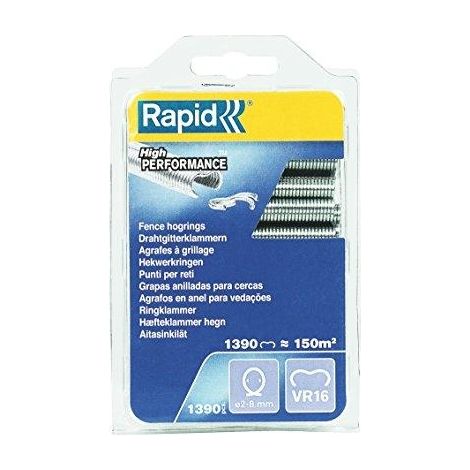 Vr16 Galva - Grapas para Cercado - Blíster de 1390 Piezas - Rapid