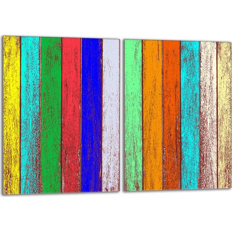 Piastra protettiva in vetro per la stufa 2x40x52 Colorato (1/5)