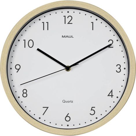 Maul 9051470 Quarzo Orologio da parete 30 cm x 50 mm Legno