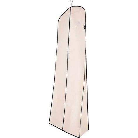 Lot de 3 housses à vêtements pour suspendre les vêtements, housses pour robes avec fenêtre transparente, housses longues et pliables pour le rangement dans le placard et les voyages (1/4)