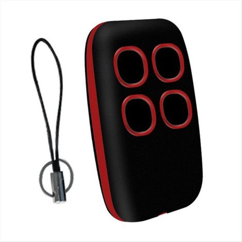 250 913 MHz Duplicateur de Télécommande de Garage Multifréquence Sans Fil Copie Télécommande Ouvre Porte Universel Rouge (1/4)