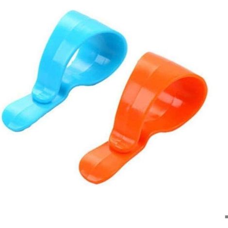 Set di 2 clip multifunzione portatili per occhiali da auto, porta targhetta automatico, porta occhiali da sole, porta appunti (1/5)
