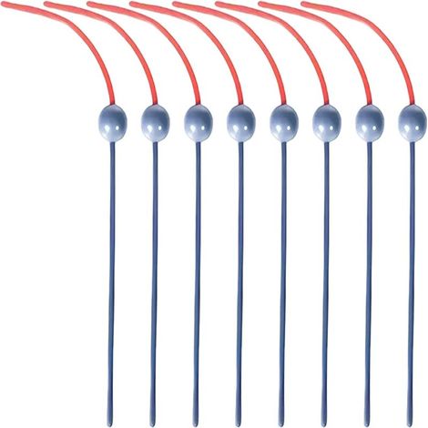 Lot de 8 baguettes de rechange pour interactif motorisé pour chatons, en plastique, pour jouer et faire jouer les chatons à l'intérieur. (1/5)