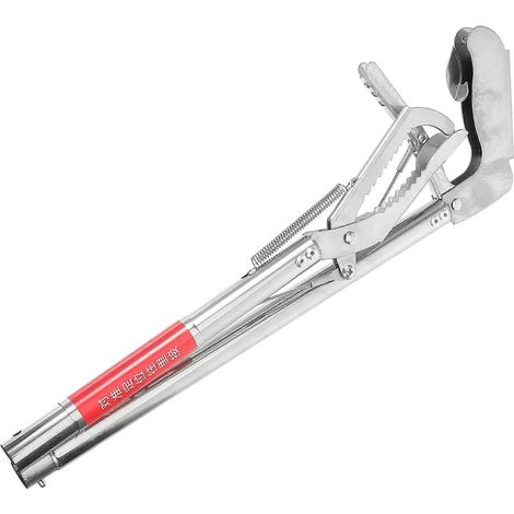 Pince de crabe multifonctionnelle en acier inoxydable argenté pour l'extérieur (1/5)