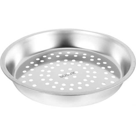 1 Panier vapeur, Acier inoxydable, 28 cm, Design épais, Cuisson saine, Maison et restaurant (1/5)