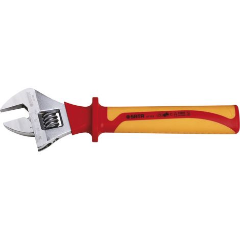 Clé à fourche à rouleaux VDE, réglable