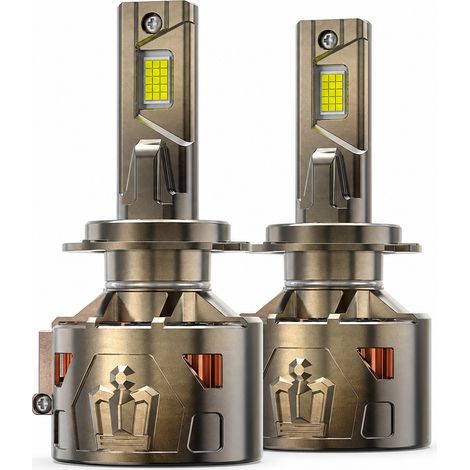 Ampoule de Phare LED pour Voiture H13 330 W REDSEA, Finition Bronze Électroplaquée (1/5)