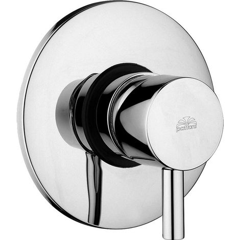 Miscelatore doccia ad incasso Ø 116 mm Paffoni serie Light LIG011CR  Cromato - Ottone (1/2)