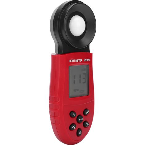 HS1010 Handlichtmessgerät mit digitaler Anzeige, elektrisches Illuminameter für Zuhause und Büro (1/5)