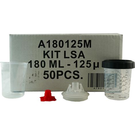 GELSON TAZZE MONOUSO 180 ML 125 MICRON