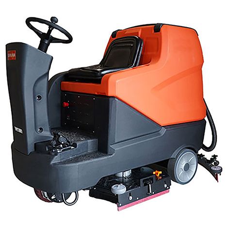 Autolaveuse autoportée à batterie - Brosse Ø1060mm - Surface 6890m²/h - Capacité réservoir 210L - NR1060