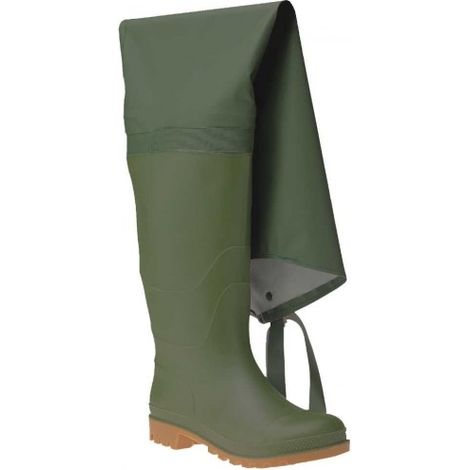 BOTA PVC MUSLO COLOR: VERDE T-41 - STARTER