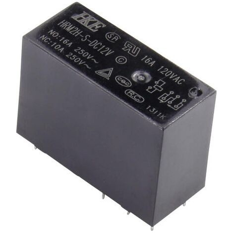 HKE HRM2H-S-DC12V-C Relais pour circuits imprimés 12 V/DC 16 A 1 inverseur (RT) 1 pc(s) (1/3)