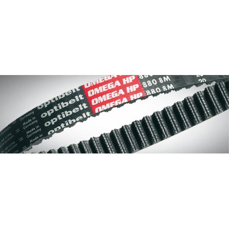 Optibelt 2660 14MHP 500 optibelt OMEGA HP (Wickel) Zahnriemen, Gummi2660 14M (1/2)