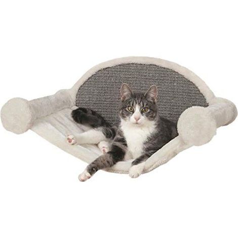 Hamaca para gatos 54x28x33 cm crema y gris 49920 TRIXIE (1/5)