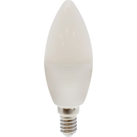 Bombilla LED E14 C37 (8W)  6000ºK (blanco frío) (1/5)