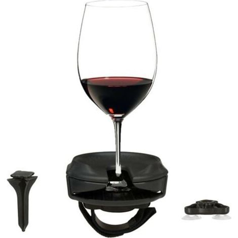 Porte-verre de vin extérieur portable pour bateau, support de verre à pied pour pêche et yacht, lot de 1, robuste et pratique. (1/5)