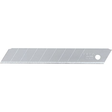 Lames de hachage OLFA 12,5 mm, lot de 10, acier de qualité supérieure
