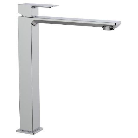 Miscelatore lavabo Elle alto senza scarico in ottone cromo di (1/2)