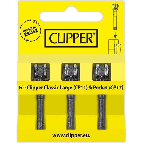 3 cartuchos blíster Flint System Clipper