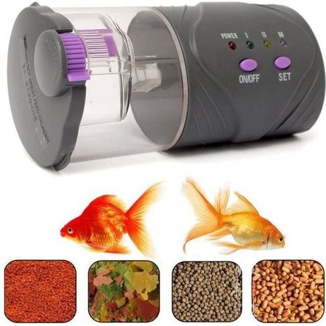 Automatischer Fischfutterspender für Aquarien (1/4)