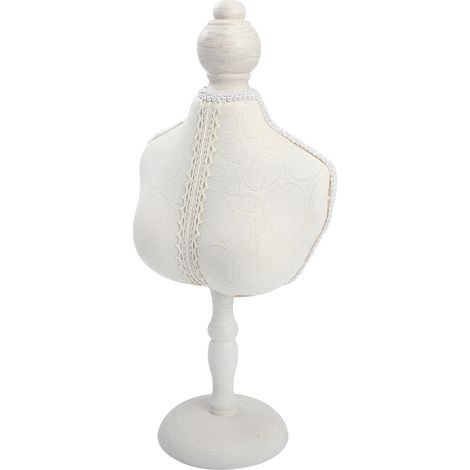 Porte-collier Classique en Mdf Base en Bois Peint, Support de Collier de Bureau pour Organiser et Protéger les Bijoux le Salon (1/5)